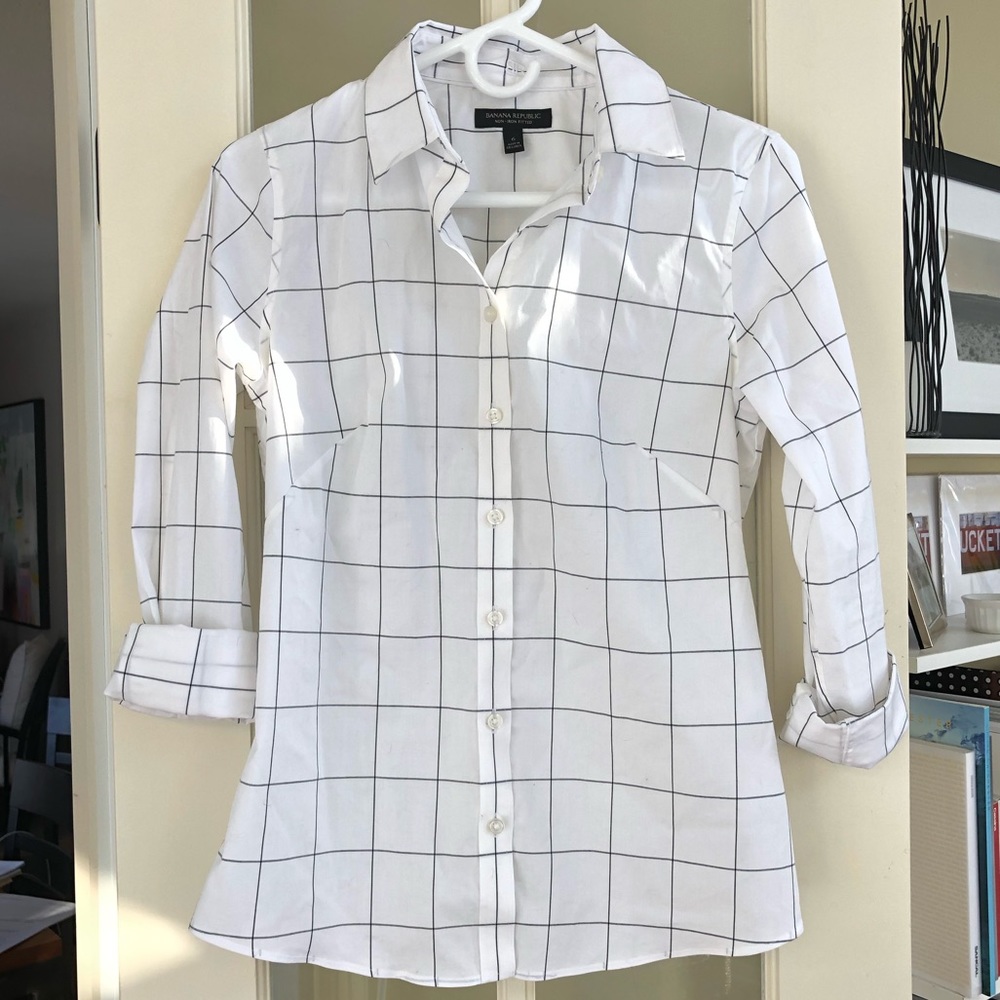 Banana Republic Non-Iron Fitted Shirt